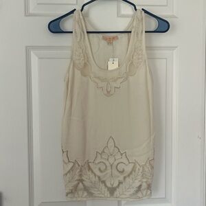 Skies are Blue Cara beaded top